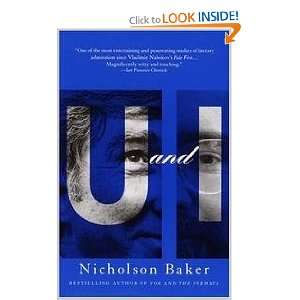  U And I   A True Story Nicholson Baker Books