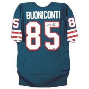 Nick Buoniconti Signed HOF Dolphins Teal Jersey