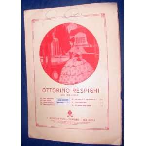   by Ottorino Respighi words P.B. shelley Ottorino Respighi Books