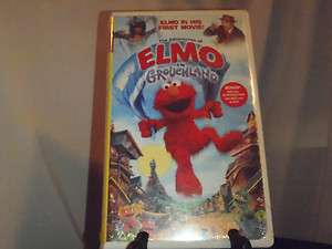 The Adventures Of Elmo In Grouchland (VHS, 1999, Clamshell)   NEW IN 