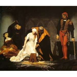 Hand Made Oil Reproduction   Paul Delaroche   24 x 20 inches   The 