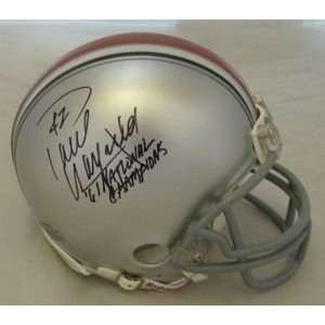 Paul Warfield Autographed/Hand Signed Ohio State Buckeyes Mini Helmet