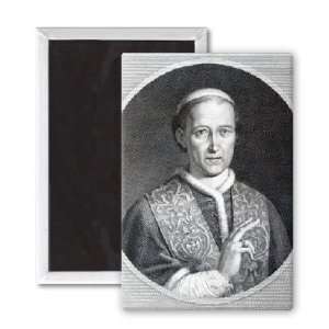  Pope Leo XII, engraved by Raffaele   3x2 inch Fridge 