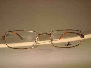 Fendi F550 Prescription Eyeglasses Metal Frame NEW  