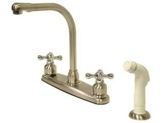   /Chrome Kitchen Sink Faucet Faucets w/ Side Sprayer KB717AX  