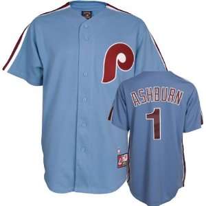 Richie Ashburn Philadelphia Phillies Light Blue Cooperstown Replica 