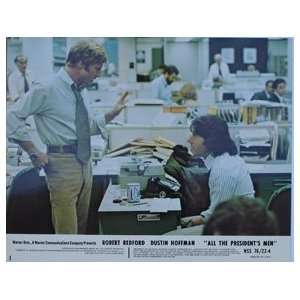 Robert Redford & Dustin Hoffman 1976 All The President`s Men Original 