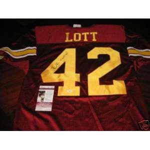 Ronnie Lott Autographed Uniform   Usc hof Jsa coa   Autographed NFL 