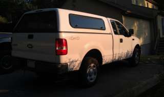 F150 Fiberglass Jeraco Truck Cap 6.5 foot white  