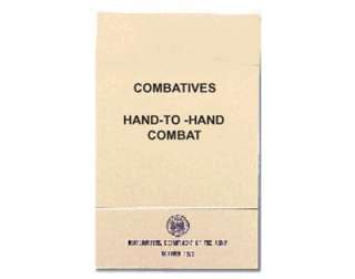   US Army Hand to Hand Combat Instruction Field Manual Guide Book  