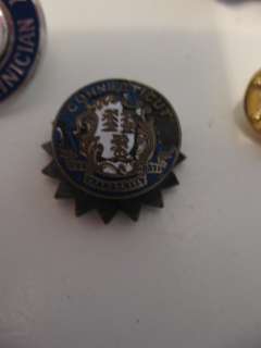 Fire Department Fireman Badge Pin   12 badges & 8 pins   Variety 