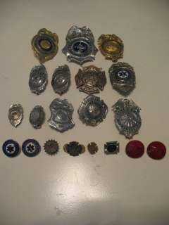 Fire Department Fireman Badge Pin   12 badges & 8 pins   Variety 