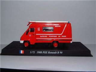 Del Prado DIECAST FIRETRUCK 172 1988 PSE RENAULT B 90  