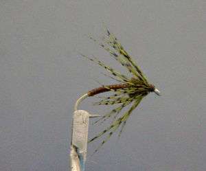 marks.flies CUSTOM TIED SOFT HACKLE OLV Trout Fish Flys  