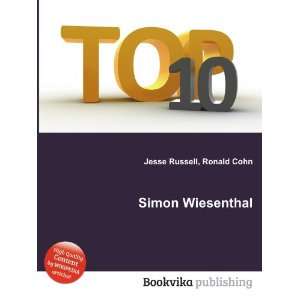  Simon Wiesenthal Ronald Cohn Jesse Russell Books