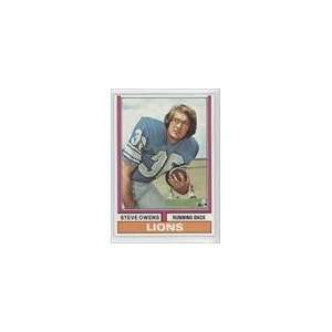  1974 Topps #52   Steve Owens Sports Collectibles