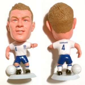  England Steven Gerrard #4 Toy Figure 2.5 