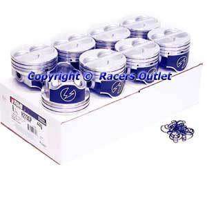 030 Skirt Coated Pistons sb Ford 289 302 Sealed Power H273CP30 Small 