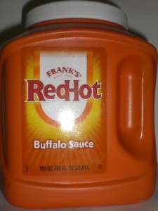 Lot 2 Franks Red Hot Buffalo Sauce 105oz. 2.81L  