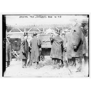  Photo Arrival of Tom Johnsons body in New York 1900