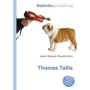  Thomas Tallis Ronald Cohn Jesse Russell Books