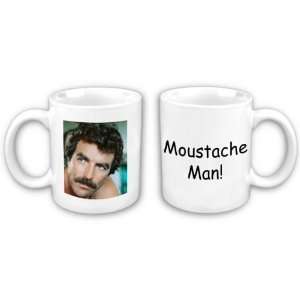 Tom Selleck Moustache Man Mug