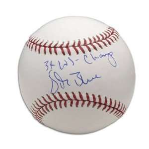 Vida Blue Autographed Baseball  Details 3x World Series Champs 