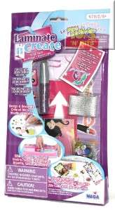 Laminate N Create Girls Craft Kit Refill Pack Set 3 NEW  