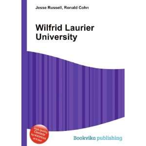 Wilfrid Laurier University Ronald Cohn Jesse Russell 
