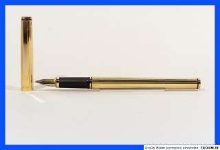 Golden Pelikan fountain pen 14c gold nib, cartridge  