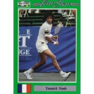 Yannick Noah 1991 Netpro card 
