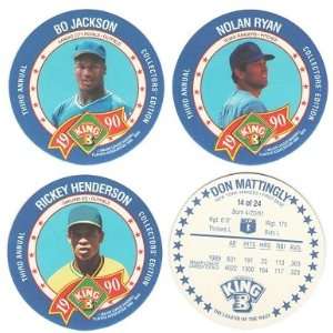  1990 King B Discs   DETROIT TIGERS Team Set Sports 