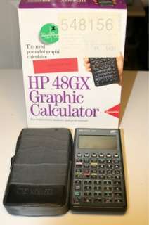   is a Hewlett Packard HP 48GX Graphic Calculator with Custom Programs