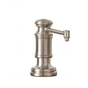   Dispenser with Straight Spout   Antique Pewter