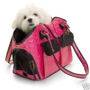  Pet Dog Cat Pink Fashion Designer Tote Carrier Bag 