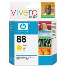 HP #88 Yellow Ink Cartridge C9388AN GENUINE NEW  