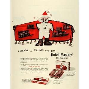  1957 Ad Dutch Masters Andre Francois Art Cigar Santa Claus 