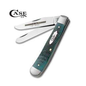Case Knives 11591 Limited Edition XXVI   Trapper Knife with Sea Green 