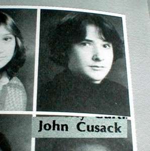 1982 John Cusack Sophomore Year High School Yearbook  
