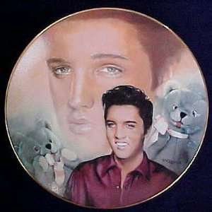   Teddy Bear The Elvis Presley Hit Parade Series 8.5 Collectible Plate