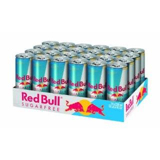 Red Bull Energy Drink, Sugarfree, 8.4 Ounce Can (Pack of 24)