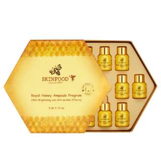 SKINFOOD Royal Honey Ampoule Program, Skin Brightening and Anti 