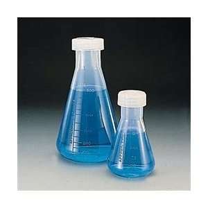  1000mL Nalgene Erlenmeyer Flasks, PMP, Screw Top, case/6 