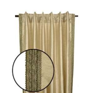 Window Drapery Panel / Curtain Panel / Drapes 96inch Polysilk Sage 