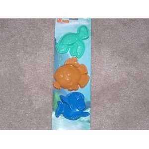  Finding Nemo Sand Molds 3 Toys & Games