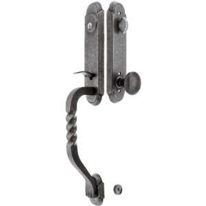   Tubular Handleset With Choice Of Interior Knob Or Lever, in 3 finishes