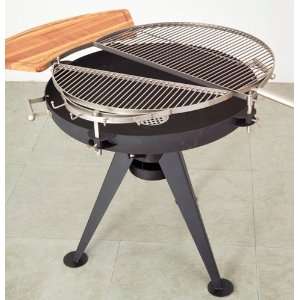   Gas Dual Entertainer Grill/Fire Pit   30 Inches Patio, Lawn & Garden