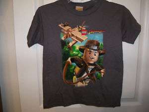 Lego Indiana Jones Short Sleeve Shirt Boys 14 / 16 NWT #75  