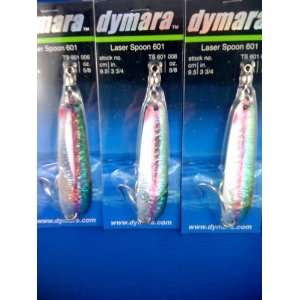  Dymara Fishing Lure Laser Trolling Spoon3.75 3/8 Oz 601 