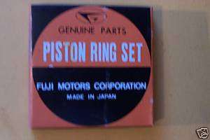 NOS Indian Fuji 100 .020 Piston Rings F500K dirtbike  